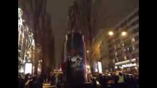Знесення пам'ятника Леніну в Києві #Евромайдан #Євромайдан