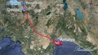 Экскурсия Памуккале из Алании