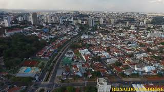 Americana - SP Avenida Brasil filmada por drone