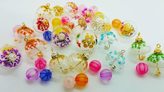 レジンでミニの立体傘チャーム♪resin♪Mini three-dimensional umbrella charm with resin ♪