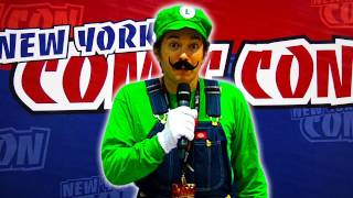 Luigi Loves New York Comic Con 2011