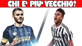 RIESCI ad INDOVINARE il CALCIATORE piu' VECCHIO? | Quiz Di Calcio 2018