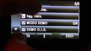 Aggiornamento firmware dalla videocamera Panasonic x920 x929