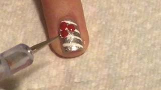 Holly Berry Nails