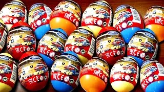 Машинки Welly Киндер-Сюрприз! Открытие Surprise Eggs Welly Cars