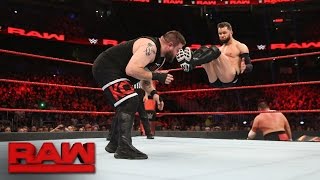 Seth Rollins & Finn Balor vs. Kevin Owens & Samoa Joe: Raw, April 3, 2017