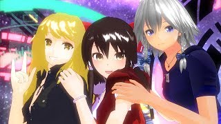 [MMD] Rock Star (Jason Nevins Remix) - Reimu, Marisa, Sakuya...etc [Touhou project]