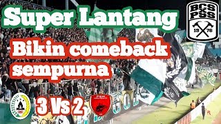 FULL AKSI "BRIGATA CURVA SUD" DI LAGA PSS 3-2 PSM SHOPEE LIGA 1 2019.