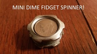 DIY Mini fidget spinner for cheap!