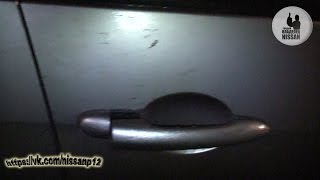 Nissan Primera P12. Инструкция по Ремонту закисшей ручки двери