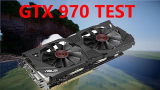 MINECRAFT GTX 970 & I5 4690K SHADERS TEST