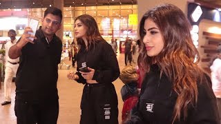 Beautiful Mouni Roy Spotted At Mumbai Airport