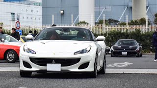 【斬新】新型フェラーリ ポルトフィーノのルーフの開閉が斬新すぎる/Ferrari Portofino roof open