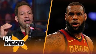 Chris Broussard picks 76ers over Celtics, Talks LeBron's postseason and Westbrook | NBA | THE HERD