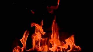Slow Motion Flames with light brick background 300fps (2) V12197