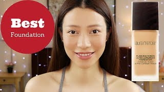 ?最好用粉底液/9小时带妆实测/Laura Mercier Flawless Fusion Ultra Longwear Foundation Test