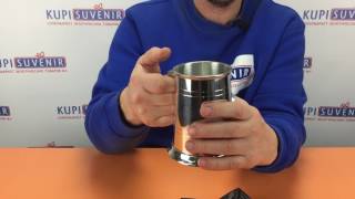 Видеообзор пивной кружки «Нимфа» (EP017 English Pewter)