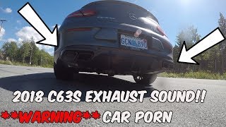 2018 C63s Car Exhaust Sound (Pre-Tune) **Warning Car Porn**