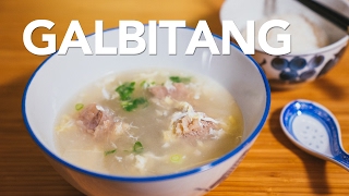 GALBITANG 갈비탕 - Beef Short Rib Soup with Instant Pot