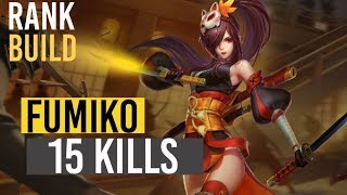 ⚔️15 KILLS ASSASSIN ⚔️ | HEROES EVOLVED - FUMIKO BUILD | GAMEPLAY | NEW HERO