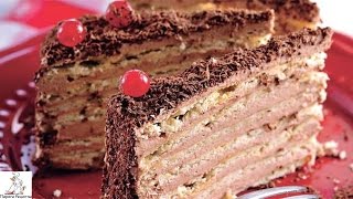 Лучшие рецепты тортов.Торт Микадо