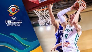 Korea v Lithuania - Full Game - Round of 16 - FIBA U19 Basketball World Cup 2017