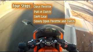 Motorcycle Lesson: Shifting Gears