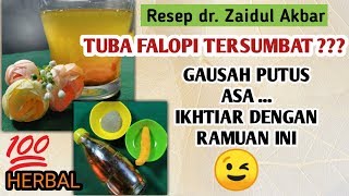 OBAT HERBAL PENYUMBATAN TUBA FALOPI - Resep JSR Promil Zaidul Akbar