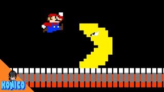 If Pacman replaced Bowser in Super Mario Bros.
