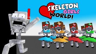 MONSTER SCHOOL LOST IN THE WORLD OF SKELETON GIRLS