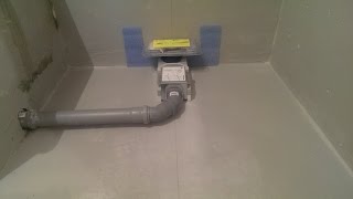 Установка душевого канала, трапа Geberit Cleanline 20 и изготовление подиума (поддона) своими руками