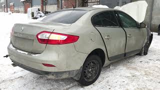 В разборе Renault Fluence (Рено Флюенс) ДВС 1.6 106л.с. K4M838 / МКПП 2WD Седан 2014г.