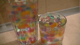 Water Balz time lapse Polymer  Hydrogel Гидрогель Аквагрунт
