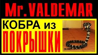 Кобра из велосипедной покрышки.