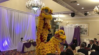 Yau Kung Moon USA - Double Drunken Wedding Lion Dance