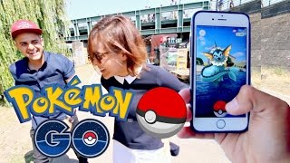 CAPTURANDO POKEMONS EN LA VIDA REAL Y RAP POKEMON FT YUYA Y BETO - Pokemon GO