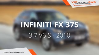 Обзор ГБО на Infiniti FX 37 S 2010 - ГБО Landi Renzo (ГАЗ на Инфинити ФХ 37с) VIPserviceGAS Харьков