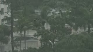 Live look from Florida as Hurricane Irma makes landfall