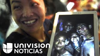 Encuentran vivos a todos los niños de un equipo de fútbol desaparecidos en una cueva en Tailandia