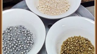Como Fazer Pérolas para Confeitar