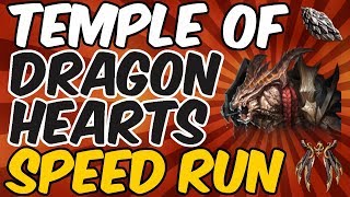 NEW Temple of Dragon Hearts (Very Hard) SPEED RUN!!