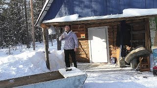 ЖИЗНЬ В ТАЙГЕ \ ЧАСТЬ ТРЕТЬЯ \ РЫБАЛКА ХАРИУСА \ СЧАСТЛИВЫЕ ЛЮДИ \ ЗИМНЯЯ РЫБАЛКА 2018