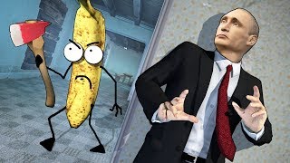 МАНЬЯК БАНАН ПРИШЕЛ ЗА НИМ!! НУЖНО ПРОБРАТЬСЯ К СЕКРЕТНОМУ БУНКЕРУ! (УГАРНЫЕ ПРЯТКИ В КС ГО)