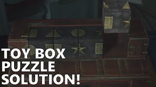 Sherry Toy Box Blocks Puzzle Guide! Claire B Resident Evil 2 Remake!