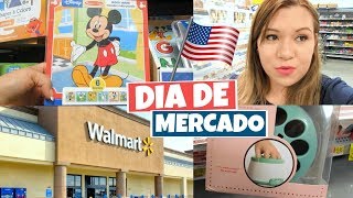 FAZENDO COMPRINHAS NO WALMART E MOSTRANDO VÁRIOS SETORES