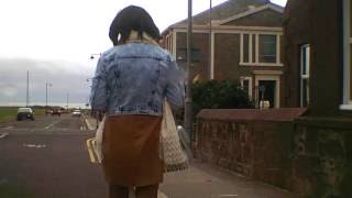 crossdresser walking in public