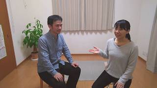 1-①【立上がり、膝に不安定を感じている】サトシさん。フェルデンクライス動画ATMレッスン始まりのインタビュー。