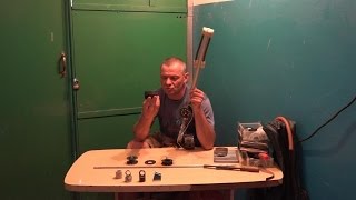 Ремонт старого ружья для подводной охоты.