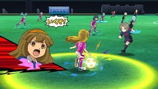 Inazuma Eleven Go Strikers 2013! Inazuma Girls Japan Vs Destructchers Wii 1080p (Dolphin/Gameplay)