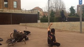 BMX AT THE BEST FLAT LEDGE EVER BUILT